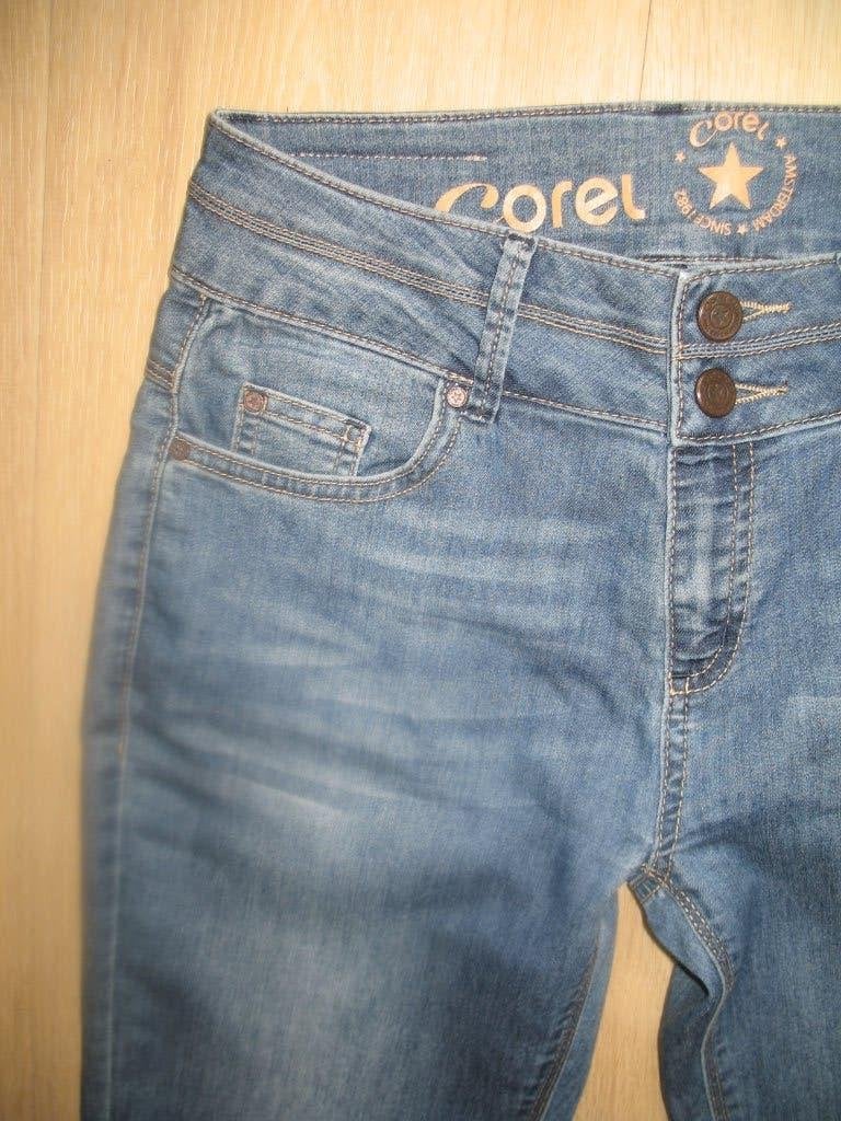 Corel Stretch Spijkerbroek Maat 36 * Ongedragen, Kleding | Dames, Corel, Blauw, Nieuw, Ophalen of Verzenden