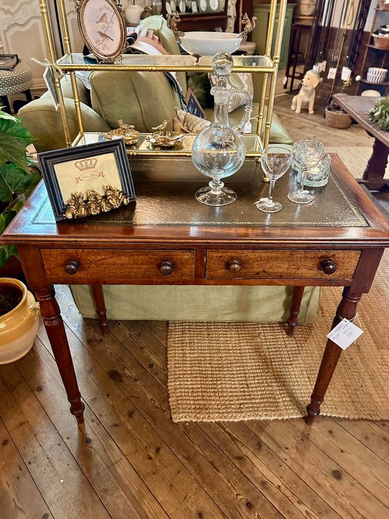 Kleine antieke houtenschrijftafel/ sidetable. Ca 1880/1920, Ophalen