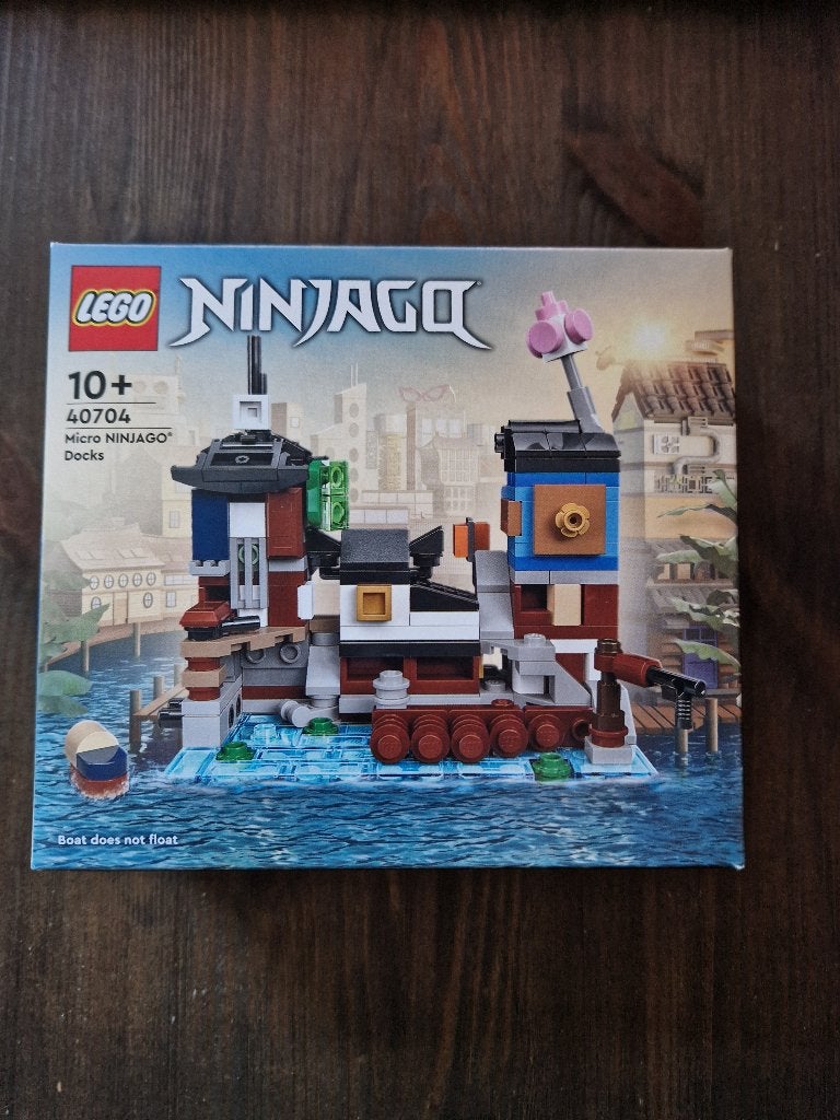 LEGO Micro NINJAGO Docks - 40704, Kinderen en Baby's, Verzenden, Lego, Nieuw, Compleet