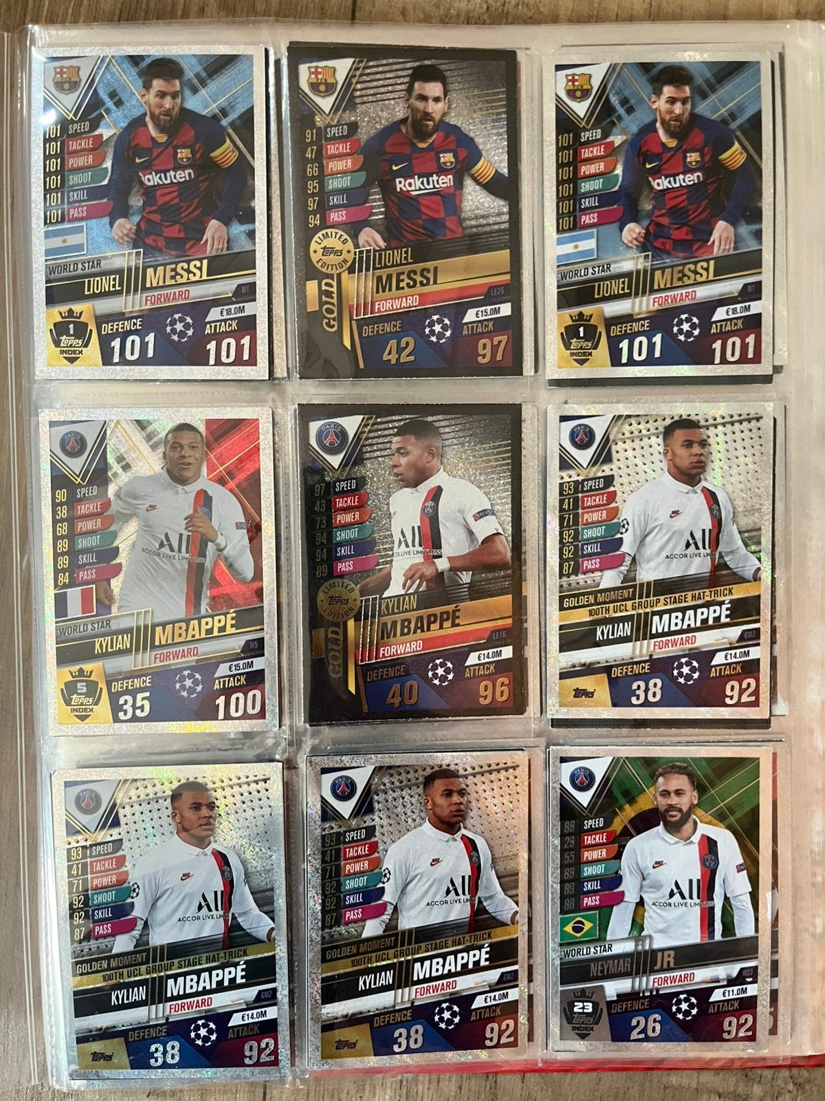 Match Attax Champions League Voetbal Kaarten Verzameling, Verzamelen, Sportartikelen en Voetbal, Ophalen, Zo goed als nieuw, Buitenlandse clubs