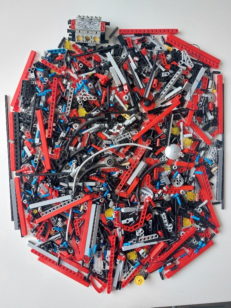 partij Lego technic onderdelen, Lego, Ophalen of Verzenden, Zo goed als nieuw, Technic