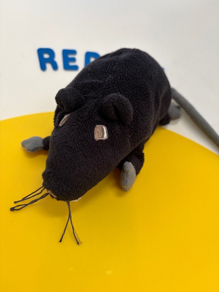 K3100 ikea rat ratta minne zwart, Kinderen en Baby's, Speelgoed | Knuffels en Pluche, Ophalen of Verzenden, Zo goed als nieuw