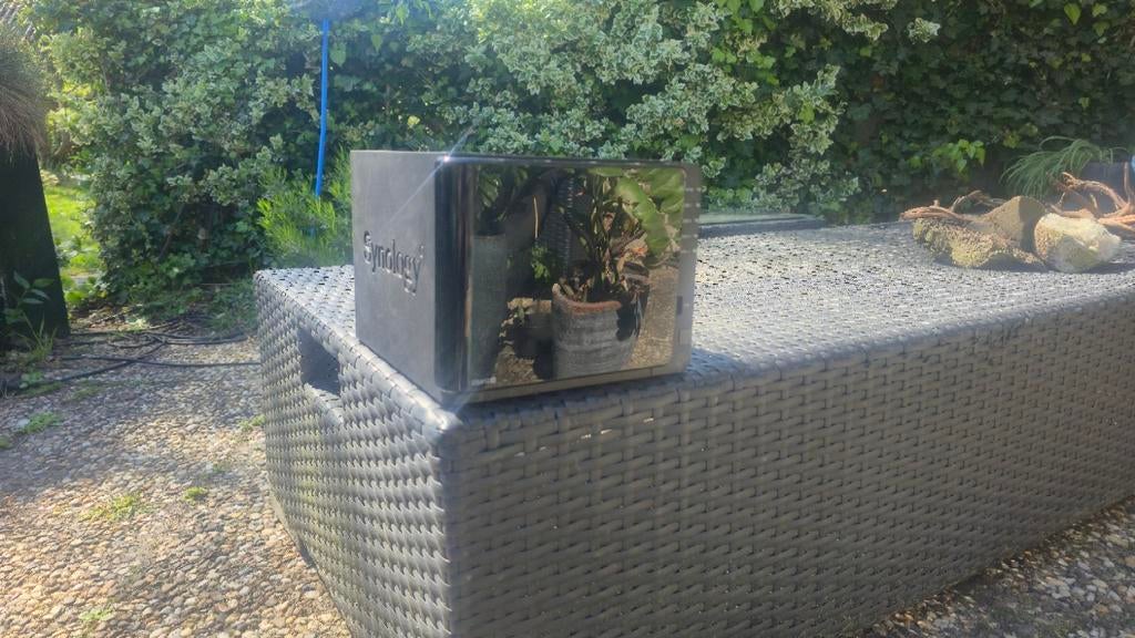 Synology DS412+ 4-bay NAS server  8GB RAM zonder HDD, Ophalen, Gebruikt