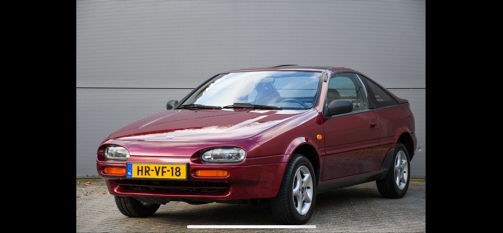 Nissan 100 NX 1.6 E AUT E3 1994 Rood, Auto's, Nissan, Particulier, 100 NX, Benzine, Coupé, Automaat, Origineel Nederlands, Rood