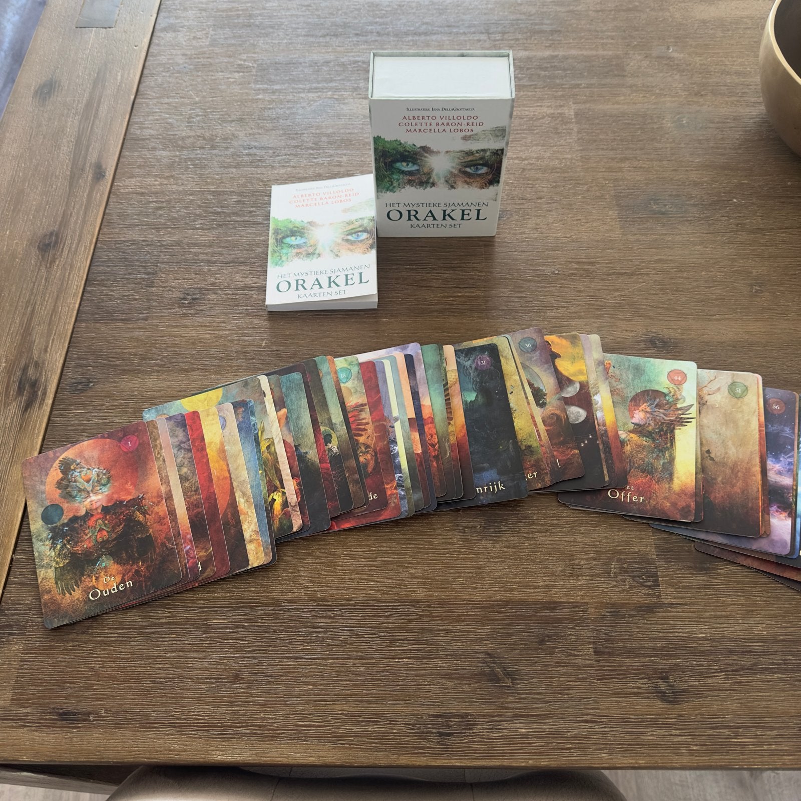 Het Mystieke Sjamanen Orakel Kaarten Set, Ophalen of Verzenden, Zo goed als nieuw, Tarot of Kaarten leggen, Overige typen