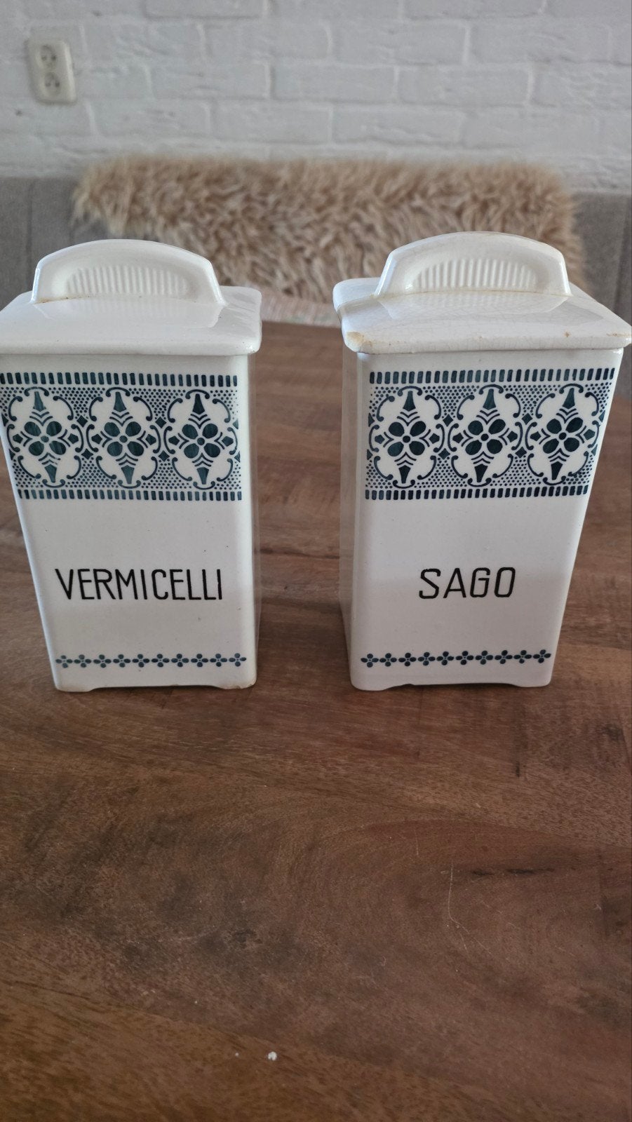 Vintage Keukenpotten:, Ophalen