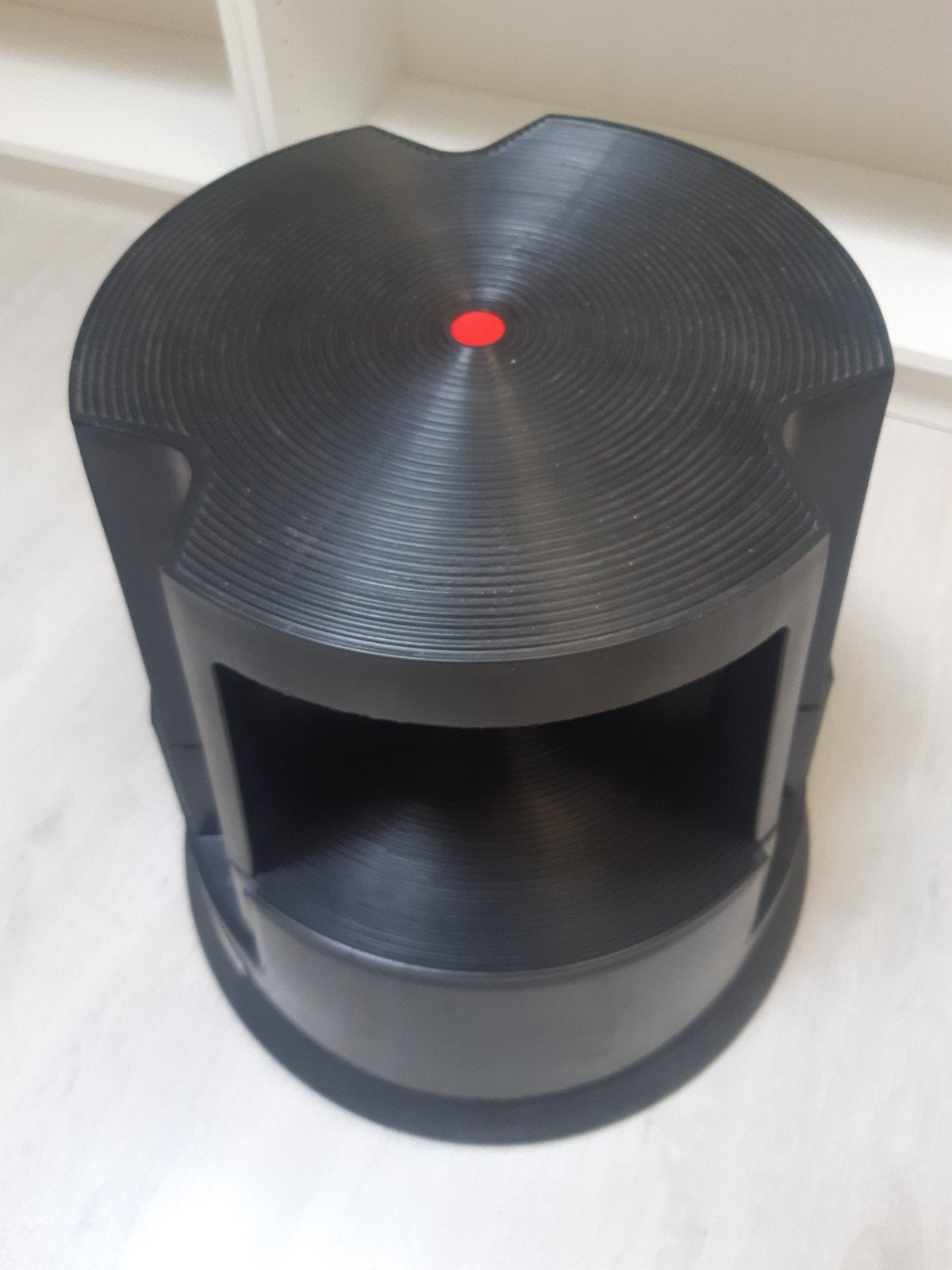 Nieuwe TWINCO Rolkrukje / Opstapje - Zwart, Max 150 kg, Ophalen of Verzenden, Nieuw, Kunststof