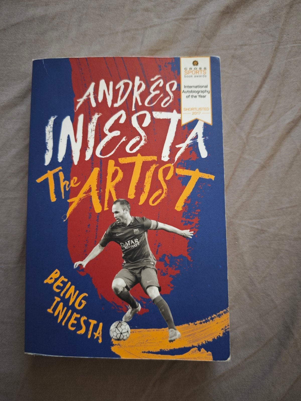 Andrés Iniesta: The Artist - Being Iniesta (Boek), Ophalen of Verzenden, Gelezen, Andrés Iniesta, Balsport