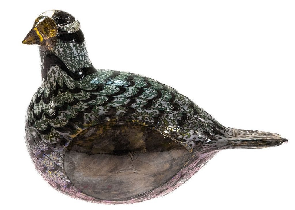 Gezocht: 2003 Tubbergen Wood Grouse Small / Koppelo Pieni, Ophalen, Object, Meerkleurig, Glas