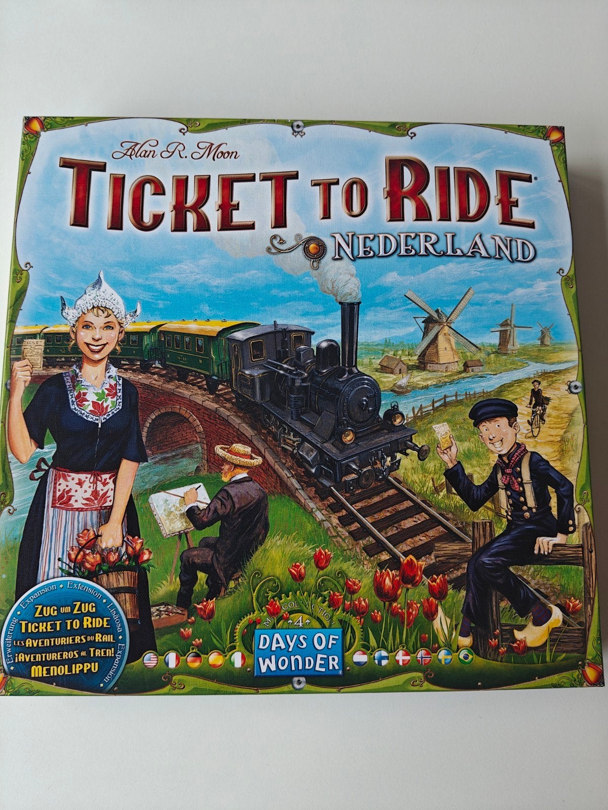 Ticket to Ride Nederland bordspel - nieuw, Een of twee spelers, Ophalen, Nieuw, Days of Wonder