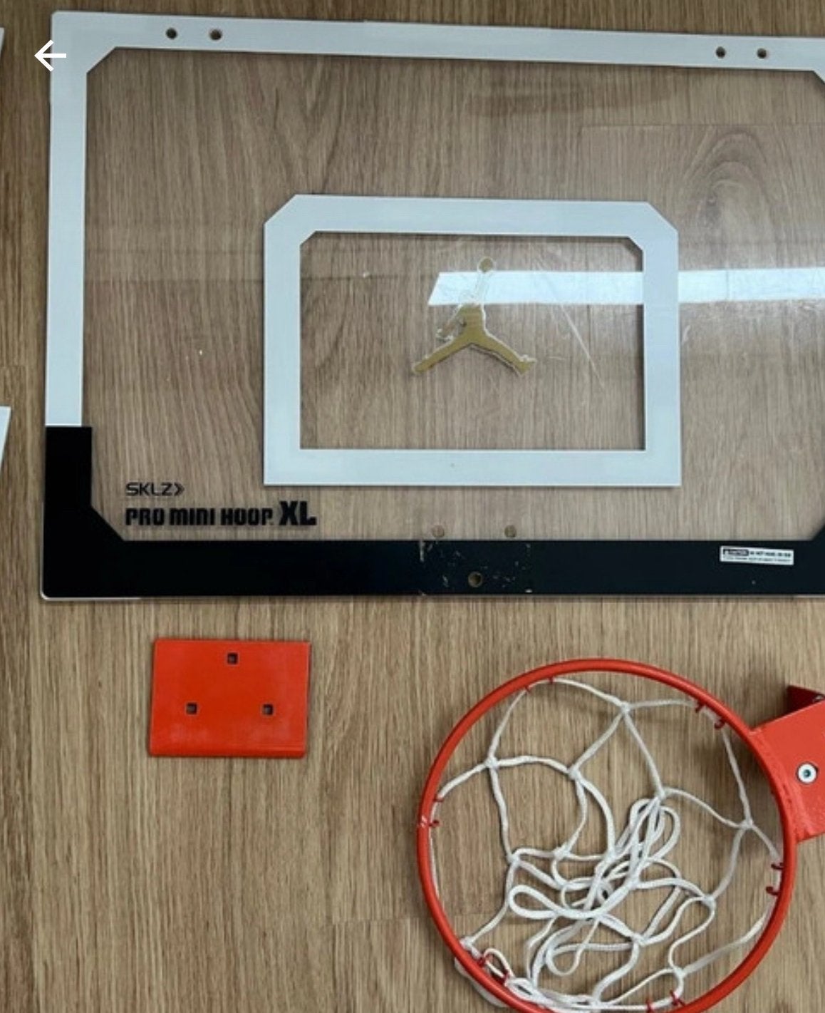SKLZ Pro Mini Hoop Basket zgan, Ophalen of Verzenden, Zo goed als nieuw, Ring, Bord of Paal