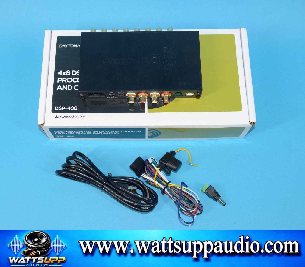 Dayton Audio DSP-408 4x8 DSP Digital Signal Processor DSP, Gebruikt, ., Ophalen of Verzenden, .
