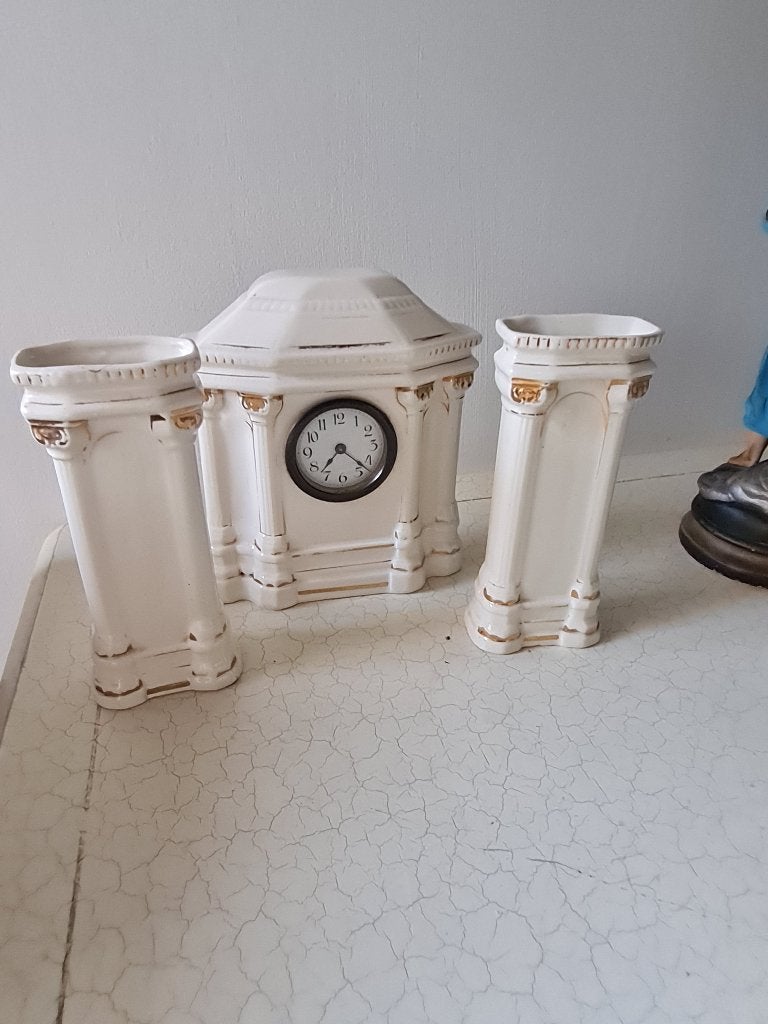 Zeer oud schouwstel Art Deco / Jugendstill, Antiek en Kunst, Ophalen of Verzenden
