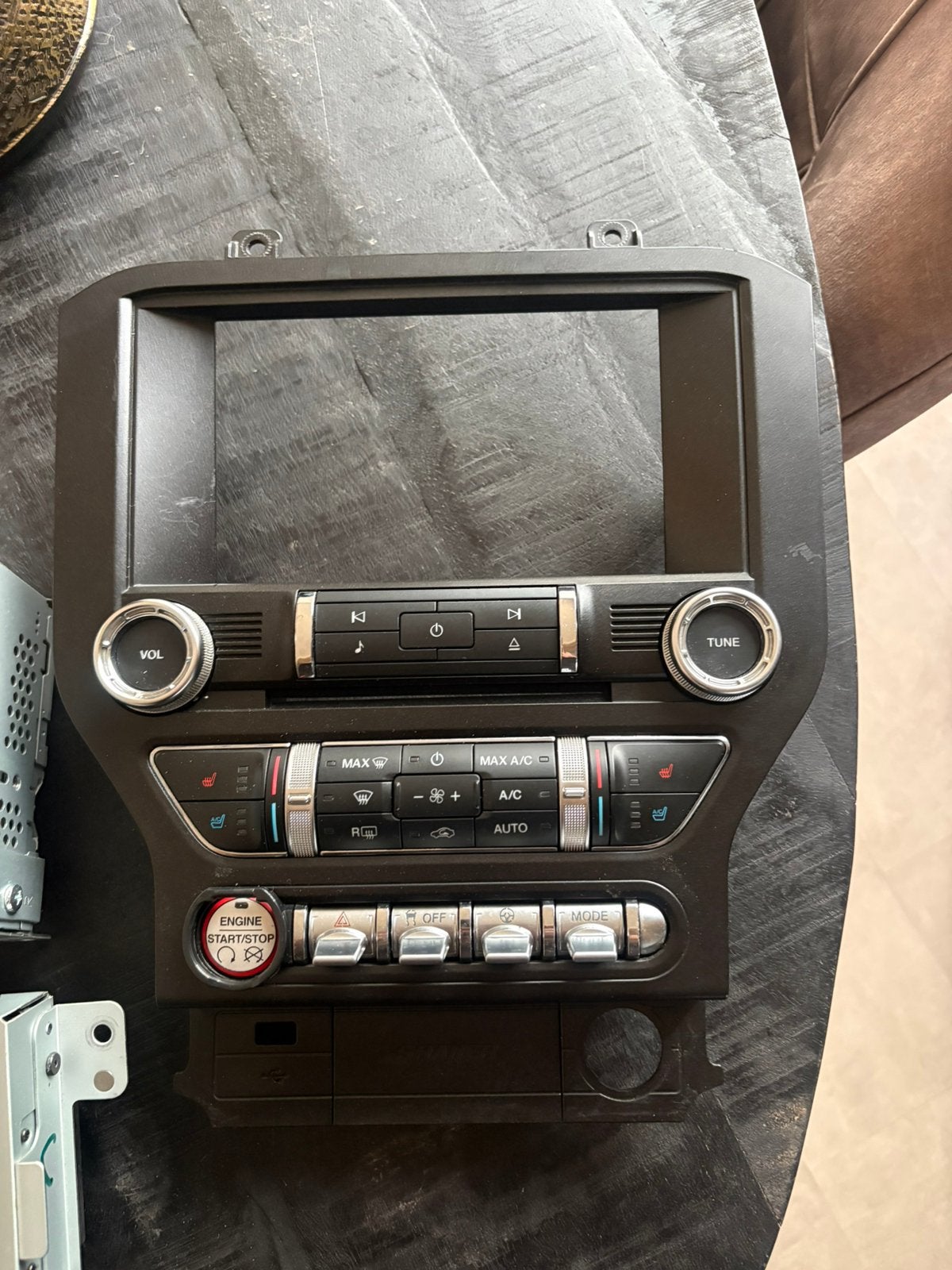 Ford mustang 2015 2019 radio dvd cd. Paneel, Ophalen of Verzenden, Zo goed als nieuw