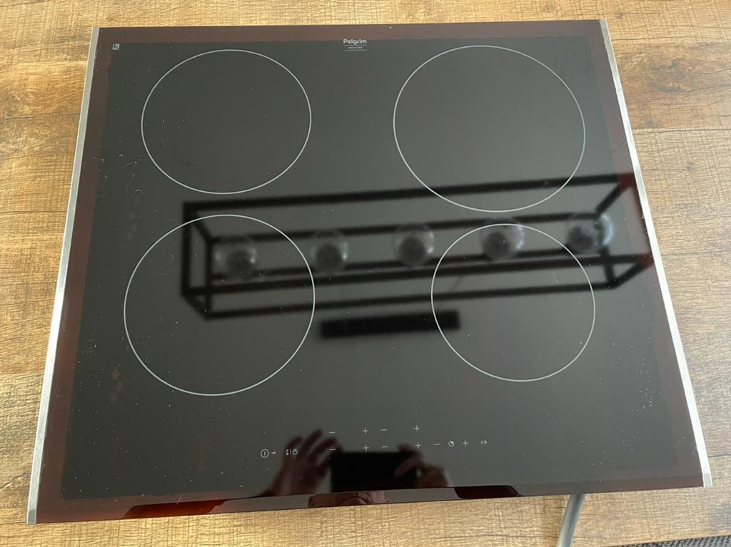 Pelgrim Inductie Kookplaat - Zo goed als nieuw, Witgoed en Apparatuur, Kookplaten, Ophalen, 4 kookzones, Zo goed als nieuw, Inbouw