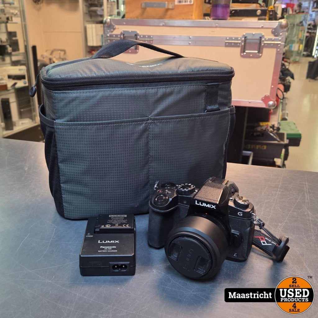 Panasonic LUMIX DMC-G80 systeemcamera + G 1:1.7/25 asph lens, Panasonic, Gebruikt, Support@panasonic.com, 1006, Oaza Kadoma, Kadoma-shi
Osaka 571-8501
Japan