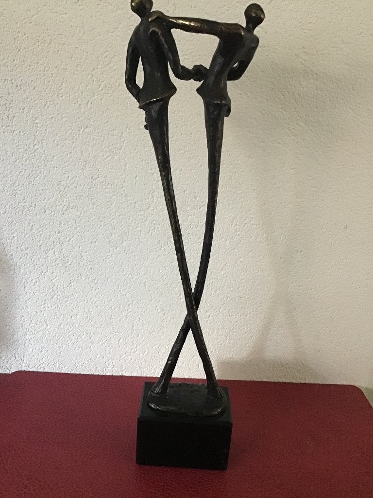 Ger van Tankeren .Dank., Overige onderwerpen, Verzenden, 20 - 50 cm, Op sokkel
