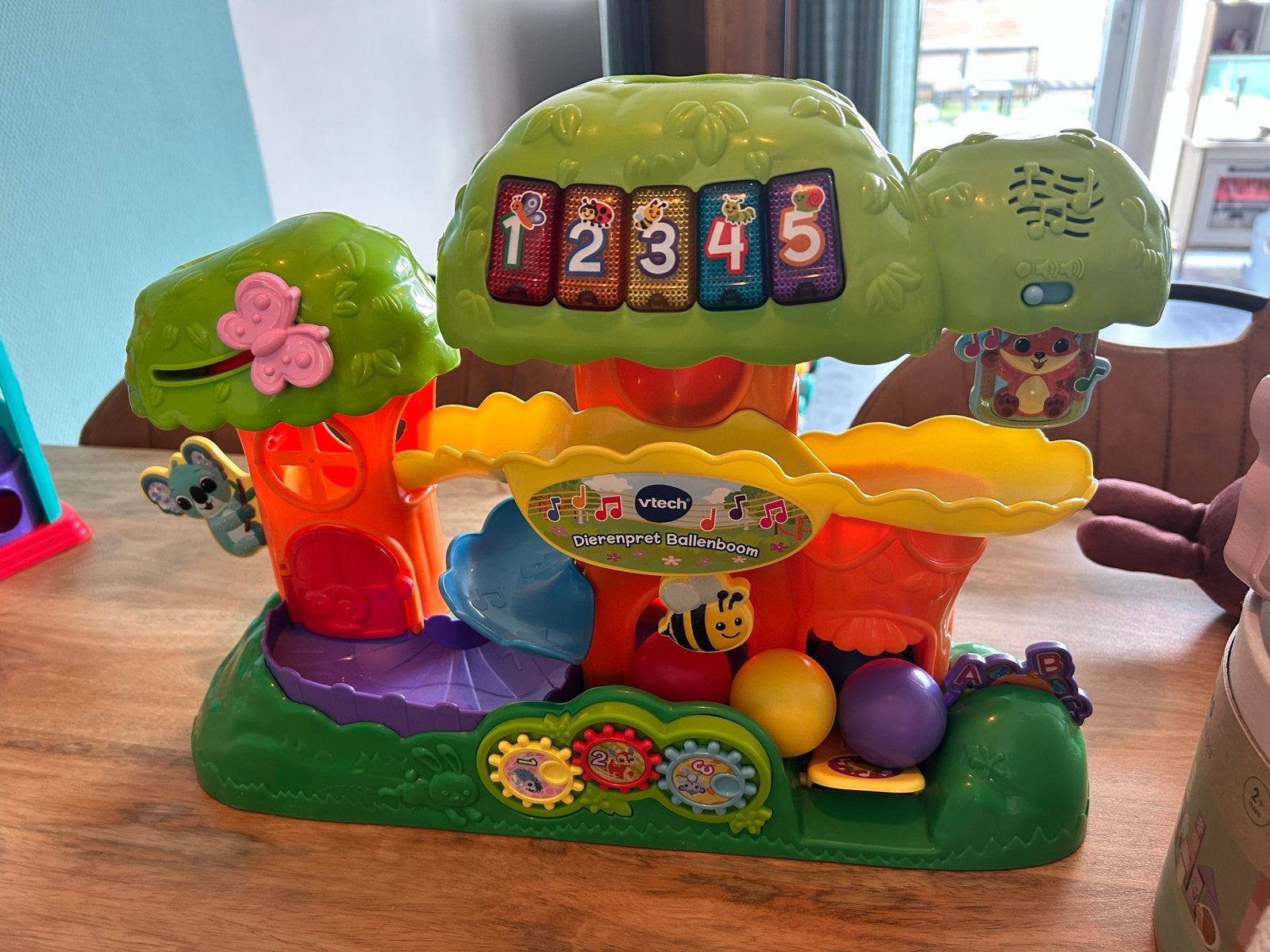 VTech Dierenpret Ballenboom - Interactief Speelgoed, Ophalen, Zo goed als nieuw, Overige typen, Met licht