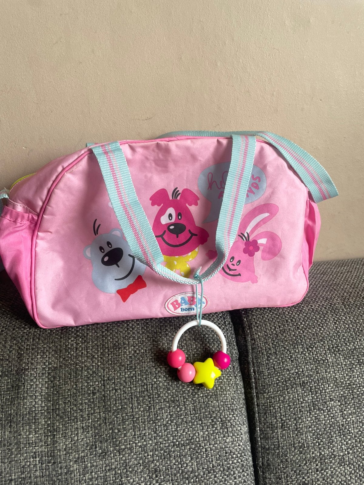 Baby Born luiertas met kleding, Kinderen en Baby's, Speelgoed | Poppen, Ophalen of Verzenden, Zo goed als nieuw, Babypop