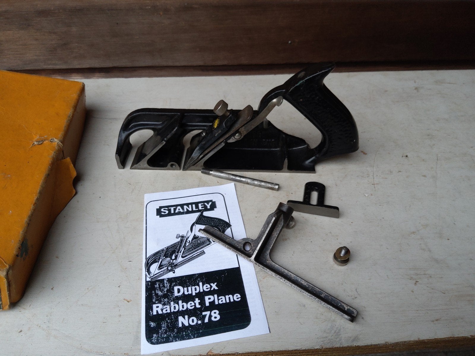 Stanley schaaf no 78 in originele doos, compleet, Ophalen of Verzenden