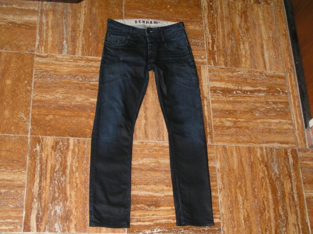 DENHAM SKIN spijkerbroek,Mt 29,L32 topstaat, Tweedehands, Denham, Blauw, Tweedehands