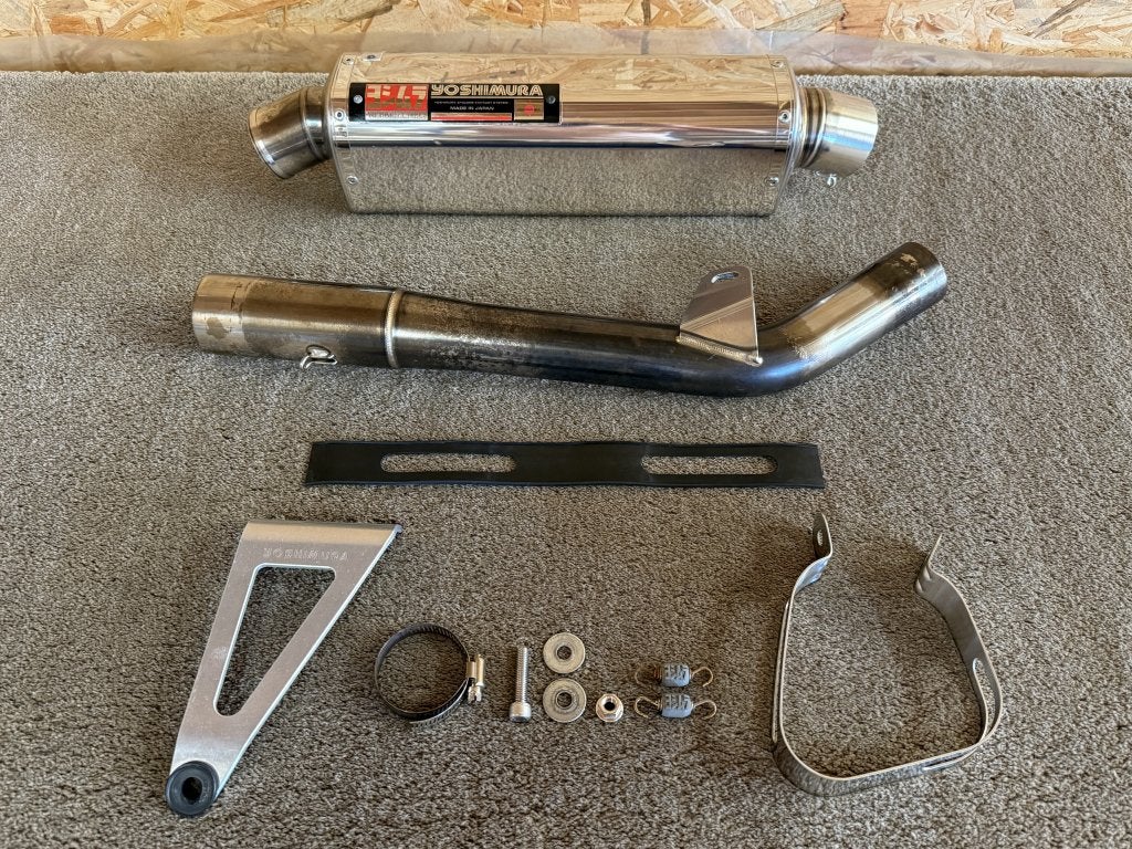 Yoshimura Tri-Oval uitlaat GSXR600 GSXR750 06-07 07 K6 K7, Yoshimura Japan, Gebruikt, Verzenden, 6748 Nakatsu, Aiko-Gun, Aikawa-Machi, Kanagawa-Pref., 243-0303, JP