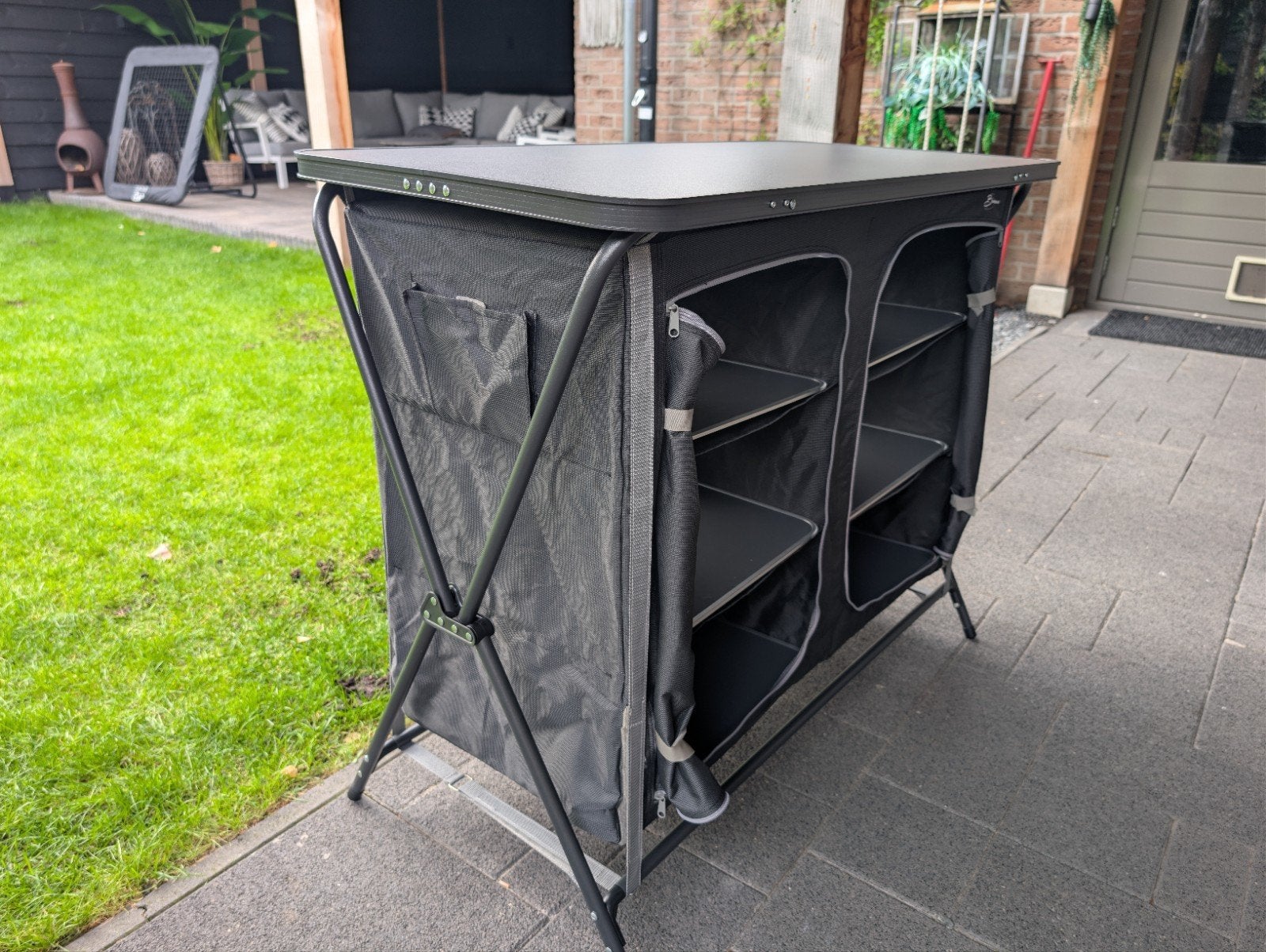 Bardani Ripiani X6 Campingkast - Graphite Grey bijna nieuw, Ophalen, Zo goed als nieuw, Campingkast