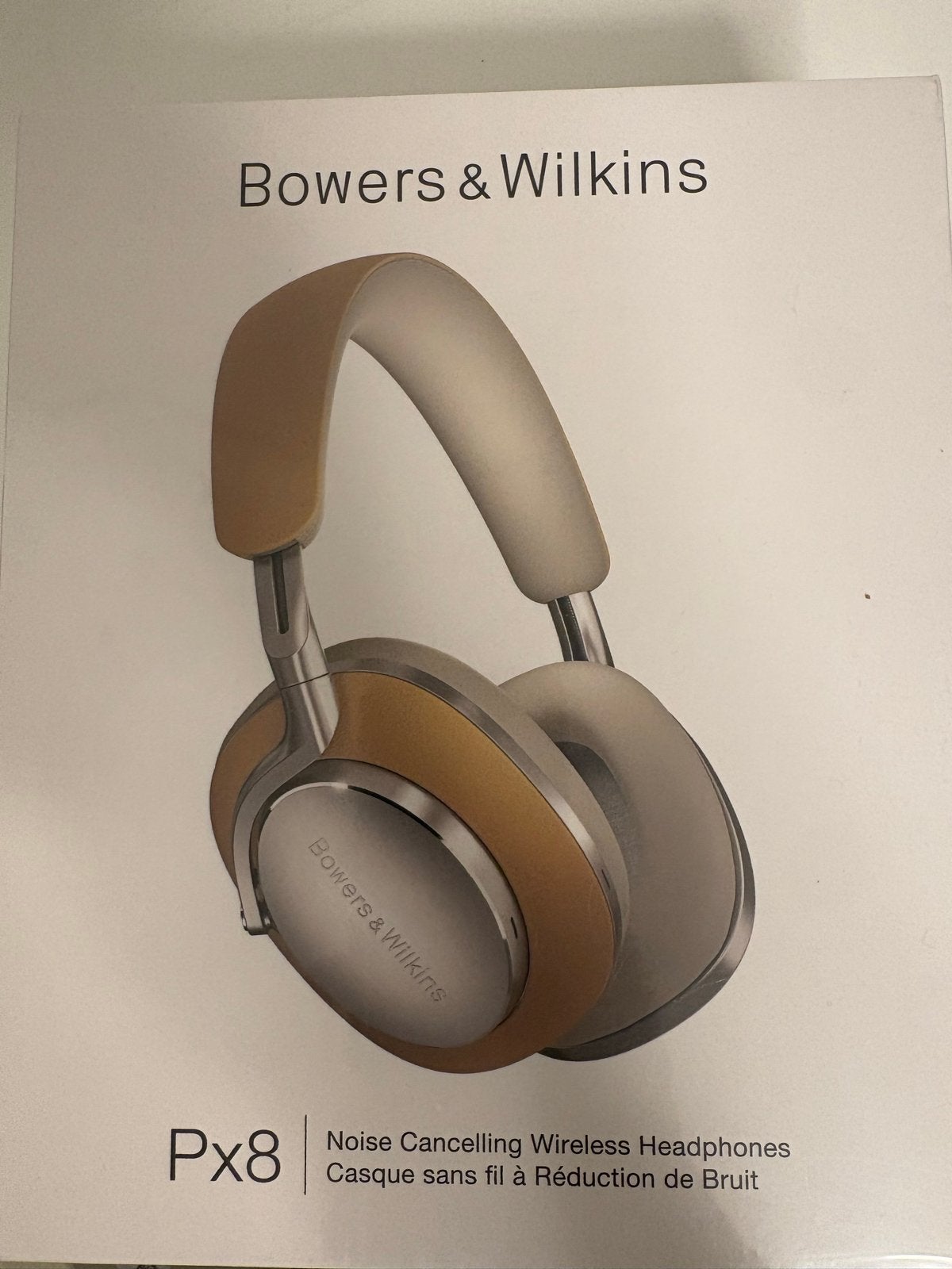 Bowers & Wilkins Px8 Noise Cancelling Draadloze Koptelefoon, Audio, Tv en Foto, Goud, Bluetooth, Nieuw, Ophalen of Verzenden