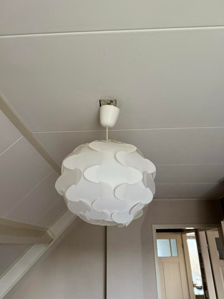IKEA Maskros hanglamp en tafellamp set, Huis en Inrichting, Ophalen of Verzenden, Gebruikt, Kunststof, Minder dan 100 cm