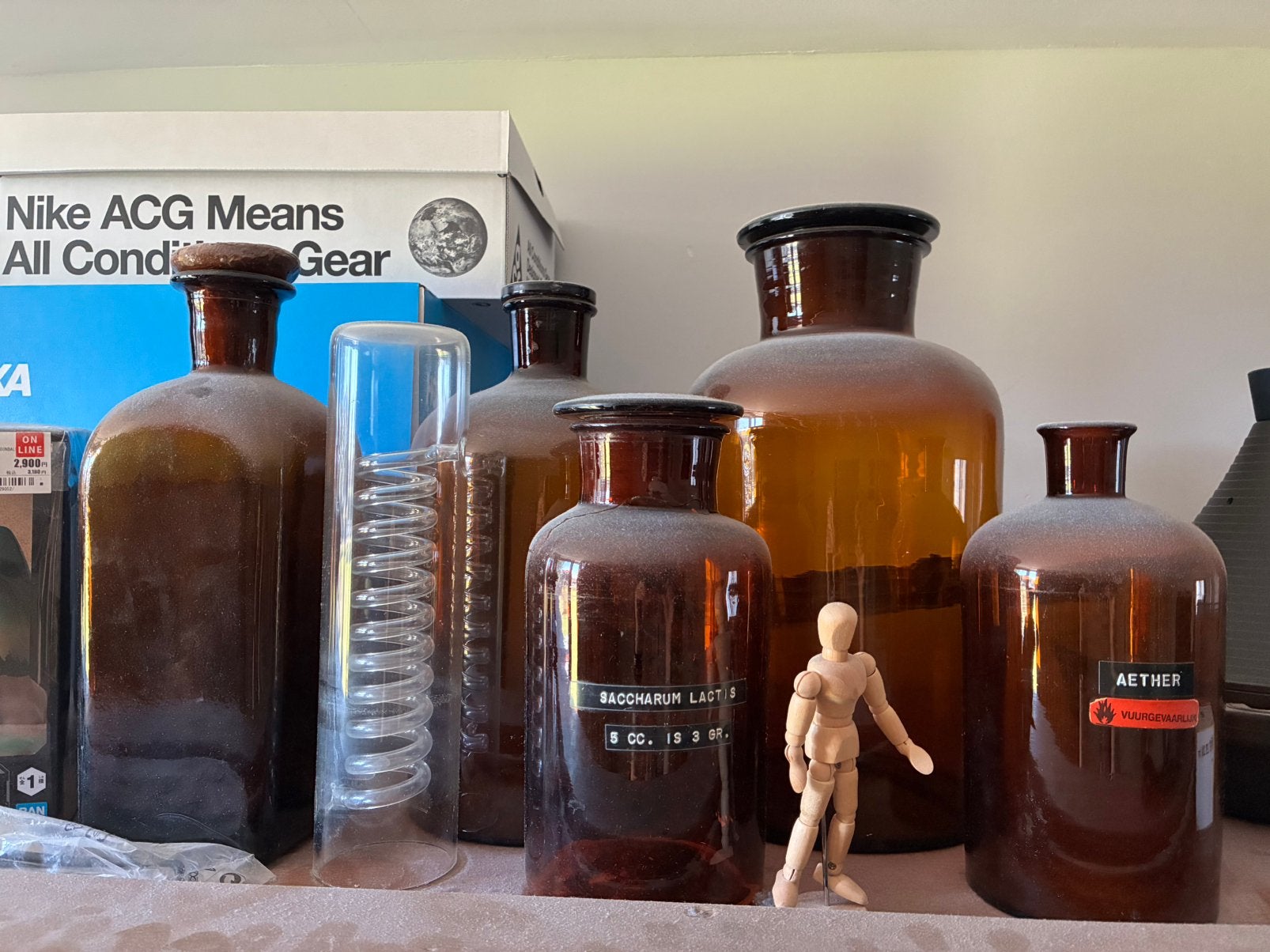 Apothekers potten per stuk, Ophalen
