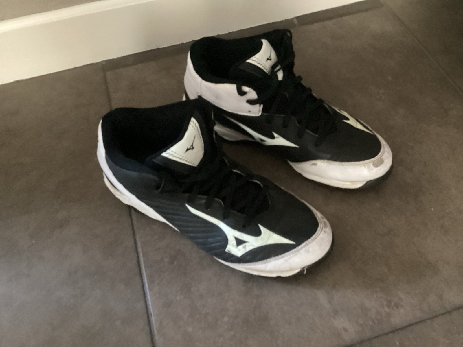 Mizuno 9-Spike Advanced Franchise 9 Mid Schoenen - Maat 39, Ophalen, Gedragen, Zwart, Sportschoenen