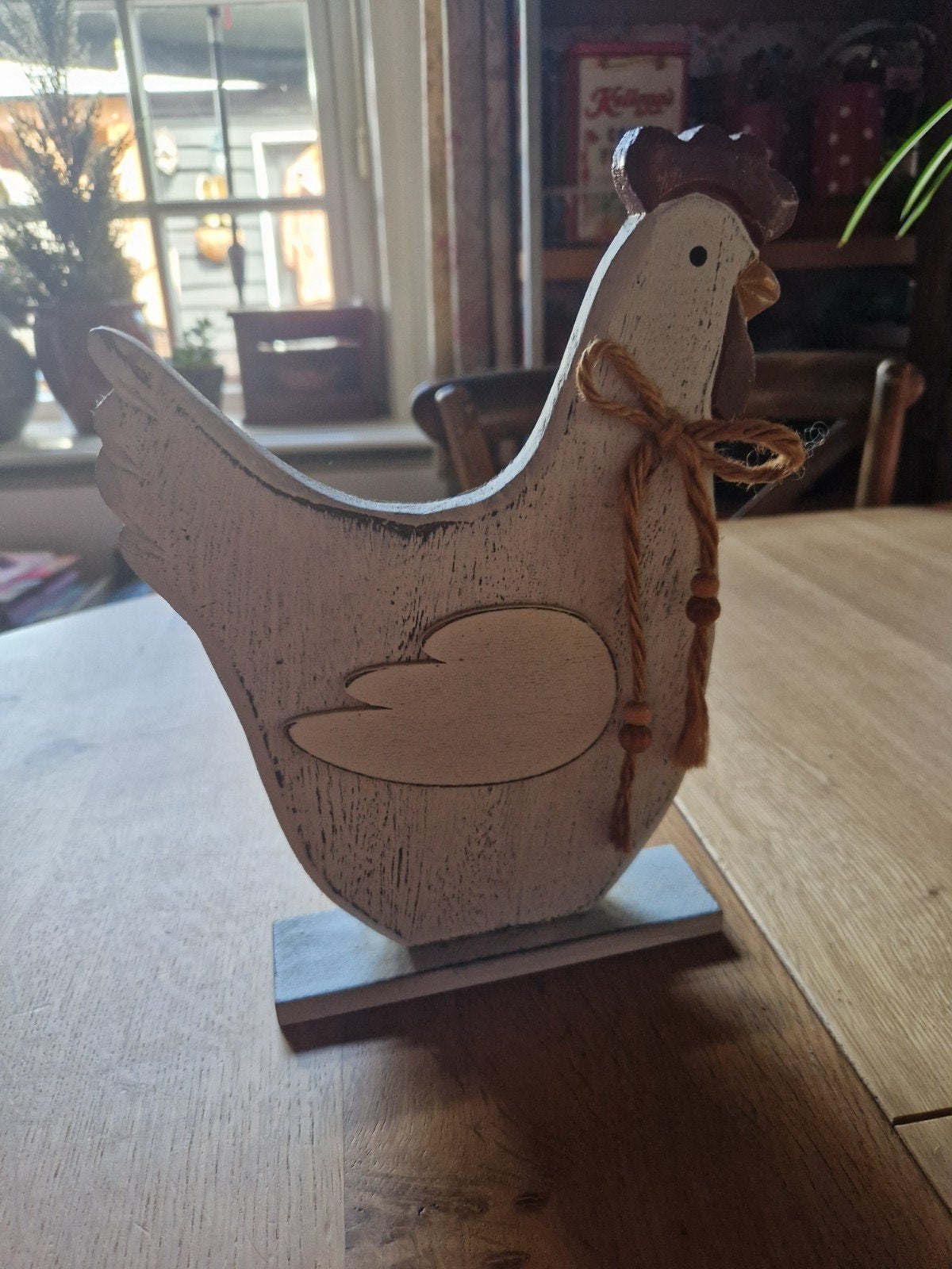 DECORATIE HOUTEN KIP, Huis en Inrichting, Ophalen of Verzenden