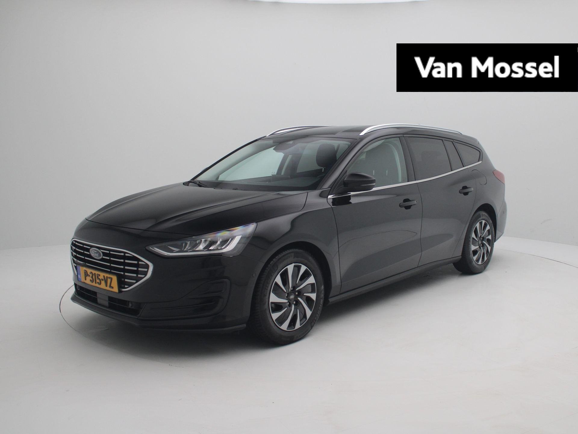 Ford Focus Wagon 1.0 EcoBoost Hybrid Titanium Style | Apple, 12 maanden, Gebruikt, Euro 6, Zwart