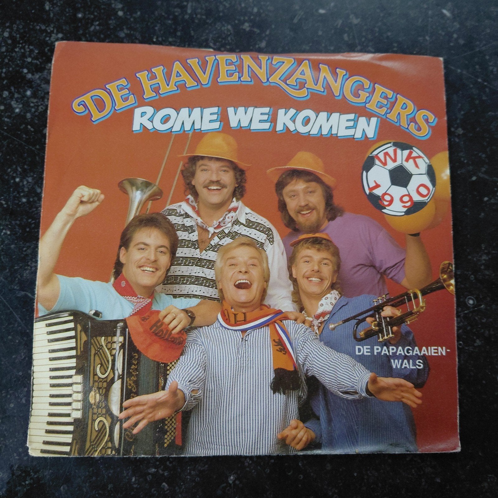 De Havenzangers - Rome We Komen / De Papegaaienwals, Ophalen of Verzenden, Gebruikt, Schlager