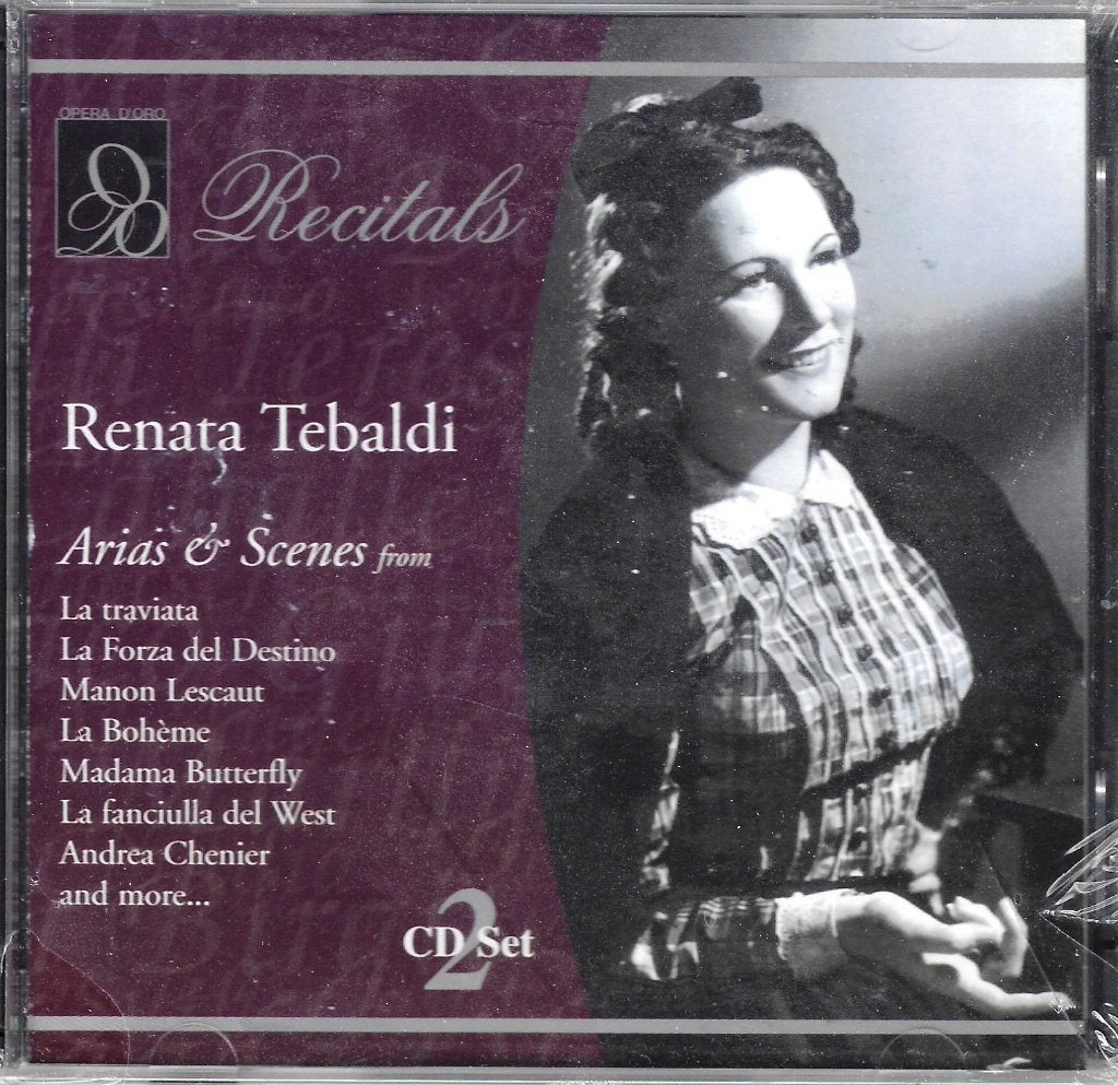Nieuw! Renata Tebaldi - Arias & Scenes (2 CD Set), Verzenden, Overige componisten, Opera of Operette, Inclusief doosje