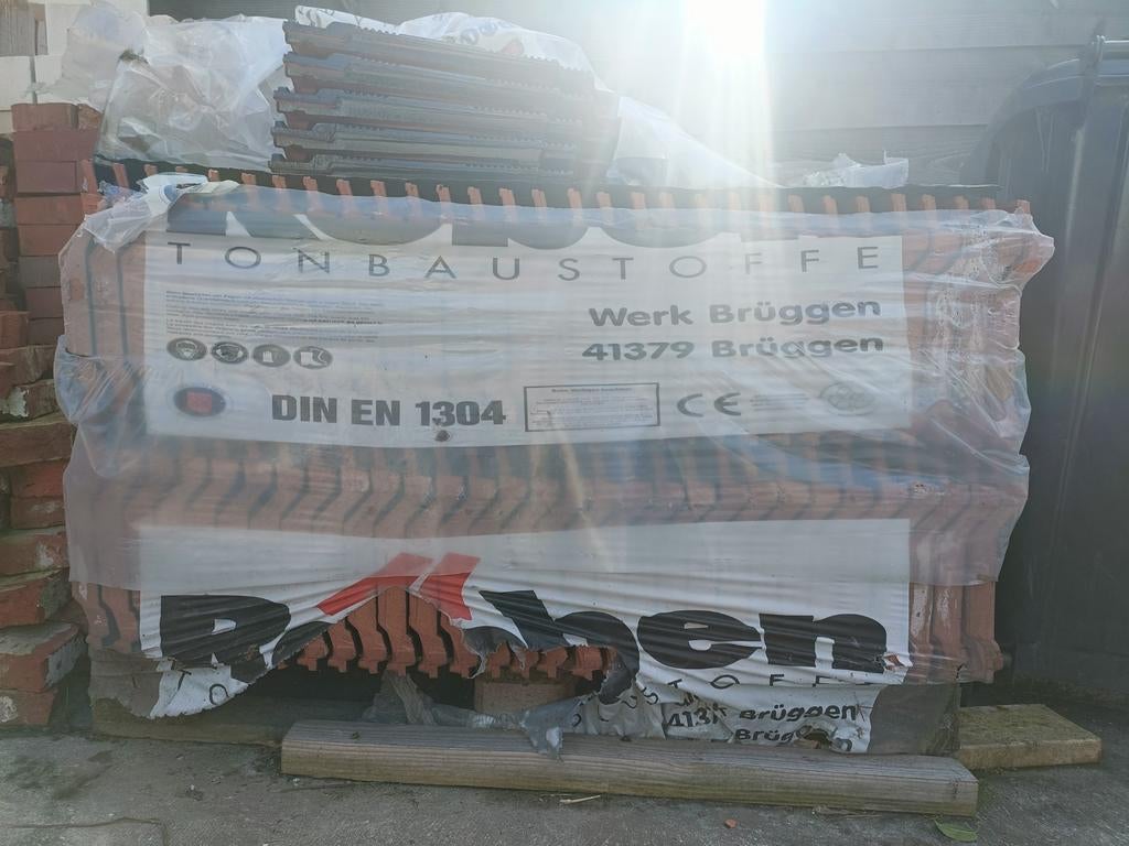 Dakpannen NIEUW!!, Doe-het-zelf en Verbouw, Dakpannen en Dakbedekking, Ophalen, Steen of Klei, Zwart, Nieuw