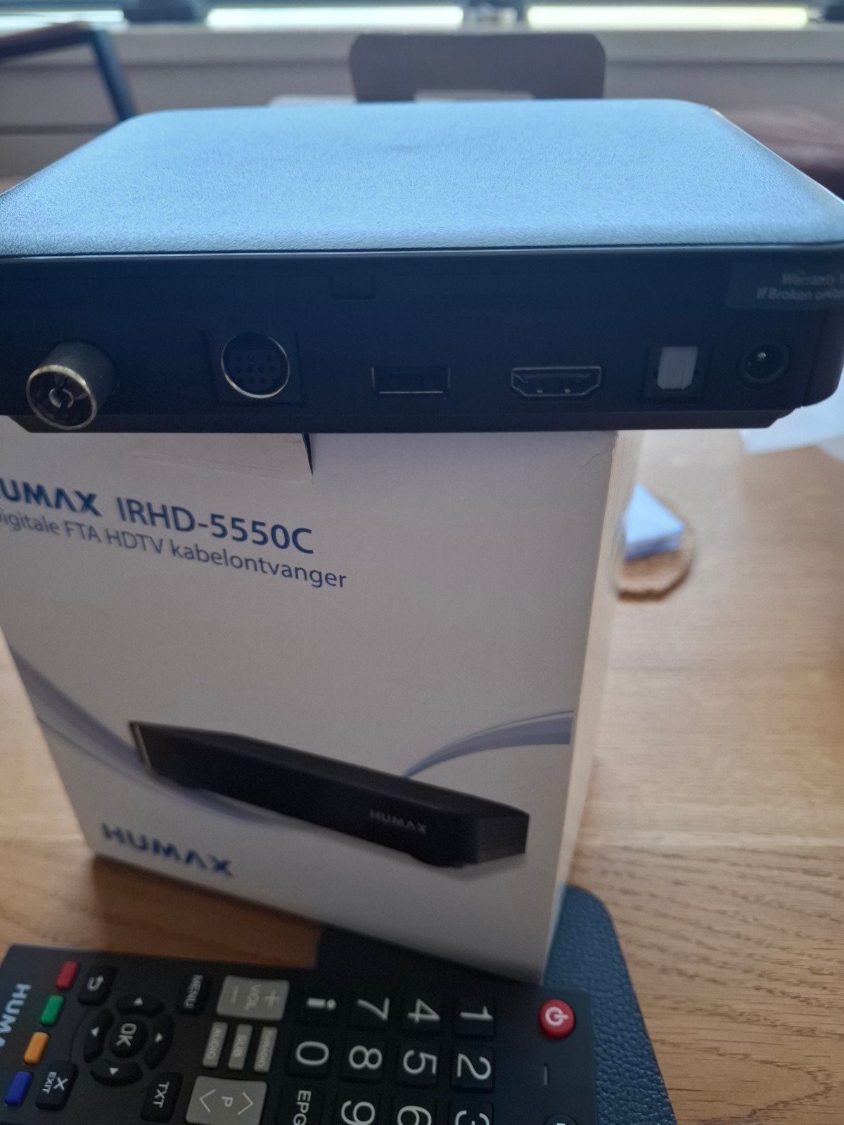 Humax IRHD-5550C Digitale HDTV Kabelontvanger, Ophalen, Zo goed als nieuw, Decoder