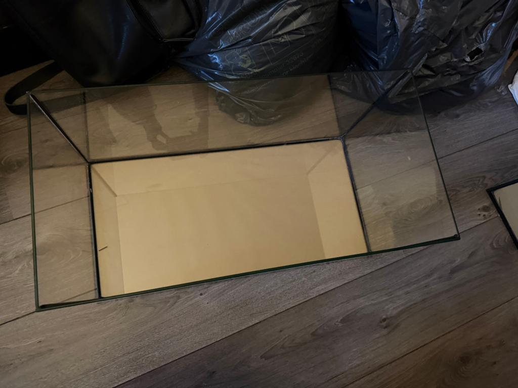 Aquarium L60xB30xH30cm, Dieren en Toebehoren, Ophalen, Zo goed als nieuw, Leeg aquarium, Overige merken