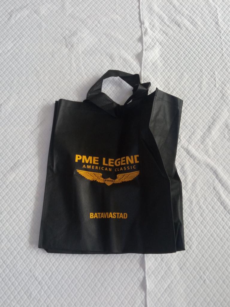Pme Legend stoffen TAS / NIEUW /ZOMER, Sieraden, Tassen en Uiterlijk, Verzenden, Nieuw, Zwart, Shopper