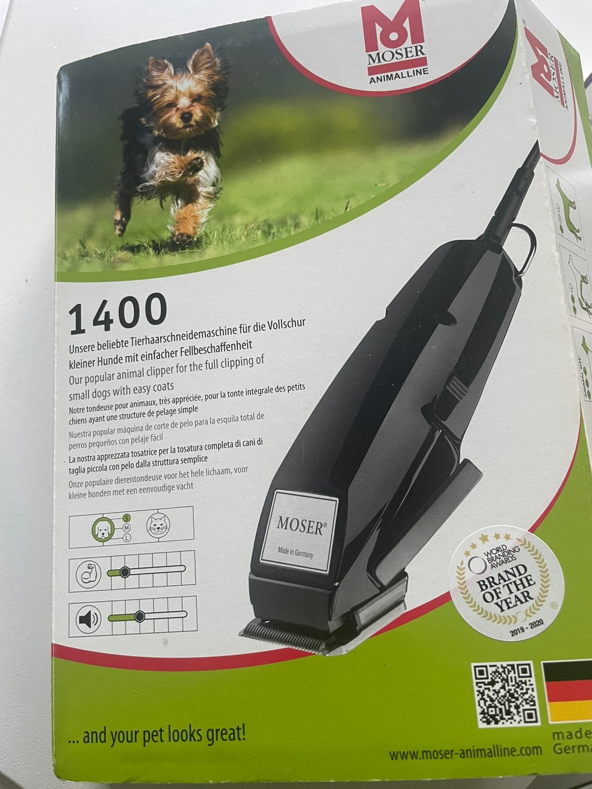 Moser 1400 tondeuse - nieuw-, Ophalen of Verzenden, Nieuw