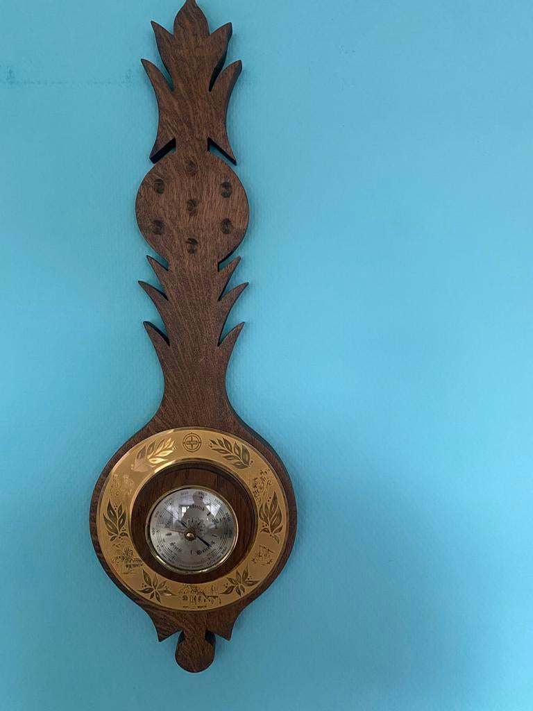 Stiepelteken Vintage Barometer Signaal/Thales Hengelo, Ophalen of Verzenden, Gebruikt, Barometer