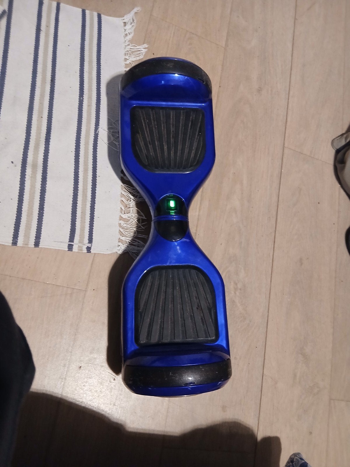 Blauwe Hoverboard - Elektrische Step, Fietsen en Brommers, Steps, Ophalen of Verzenden, Gebruikt, Elektrische step (E-scooter)