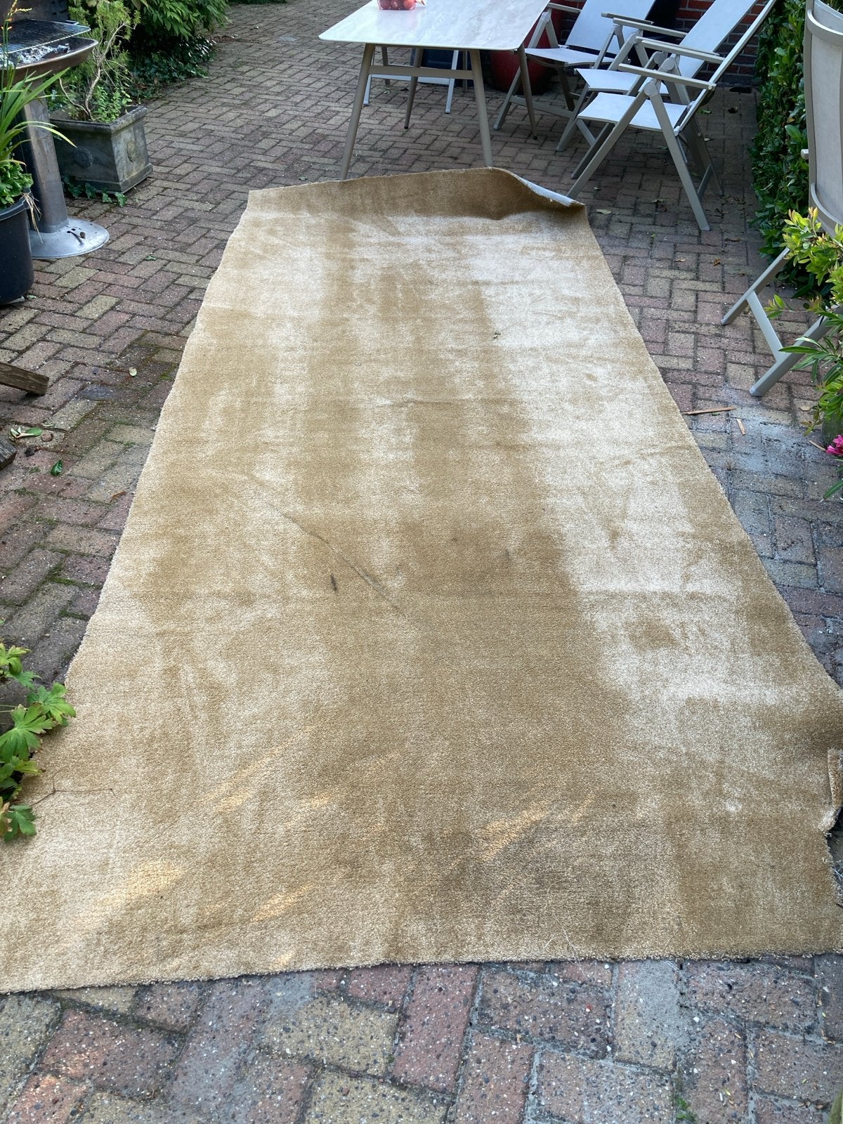 Vloerbedekking - Tapijt (Gebruikt), Ophalen, Gebruikt, Bruin, 5 tot 10 m²