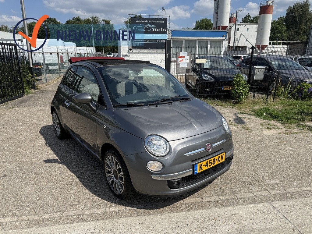 Fiat 500C 1.2 Lounge (bj 2013), Auto's, Fiat, Voorwielaandrijving, Euro 5, Gebruikt, 4 cilinders