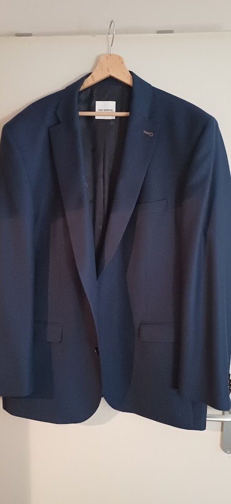 Vrijwel nieuw blauw colbert maat 58, Ophalen, Blauw, Maat 56/58 (XL), Zo goed als nieuw