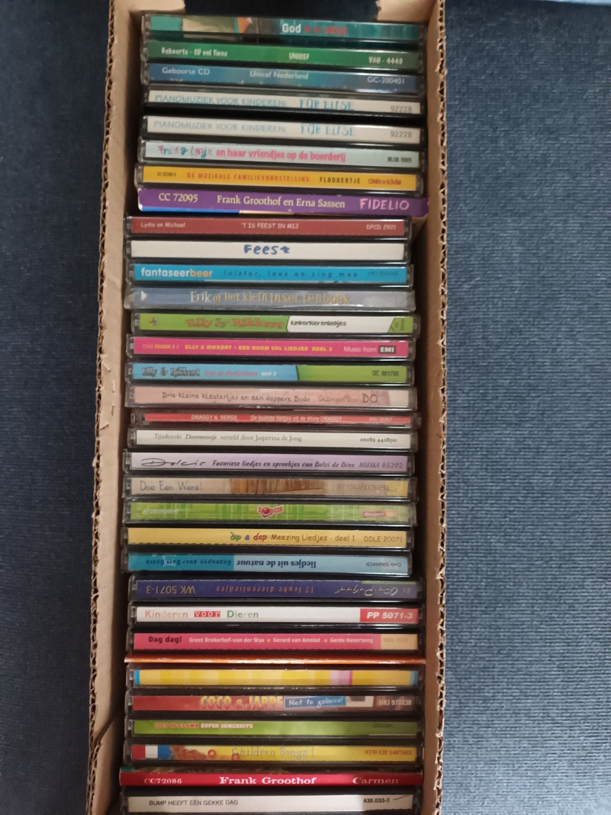 € 0,50 - CD's voor Kinderen (2) kies en stuur een berichtje, Ophalen of Verzenden, Zo goed als nieuw