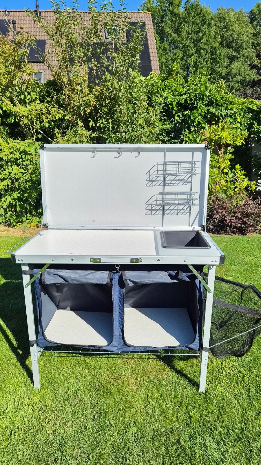 Campingkeuken met spoelbak en opbergruimte, Ophalen of Verzenden