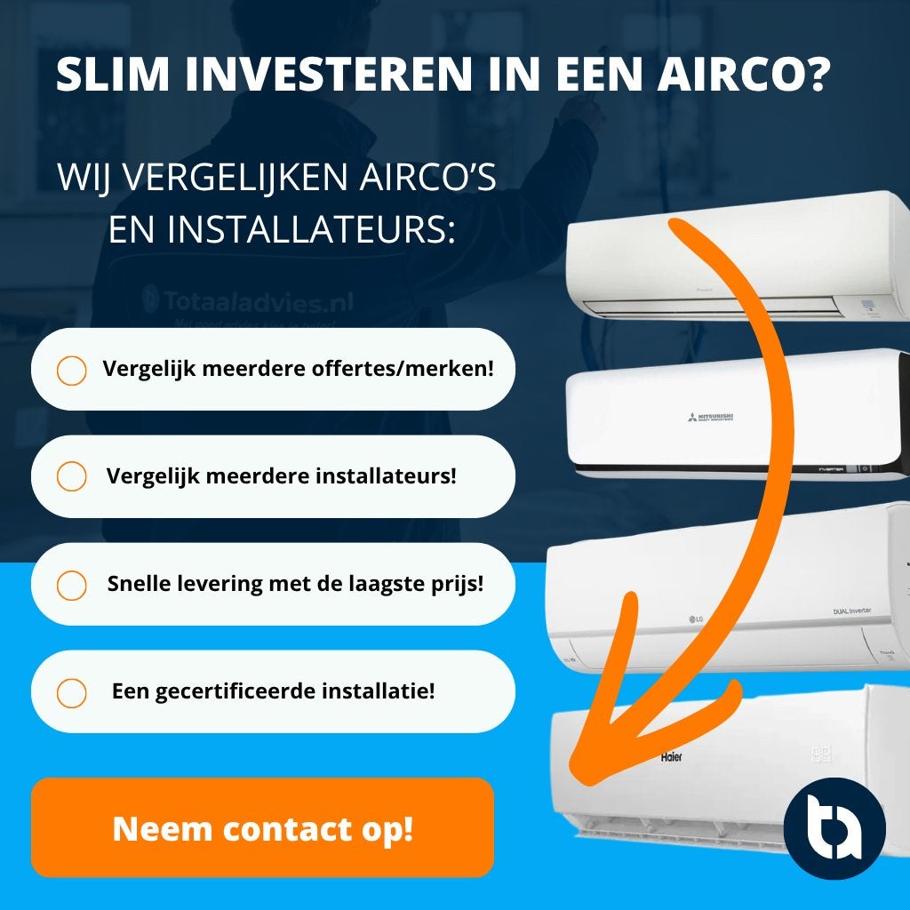 Airco vanaf €1400? Wij vergelijken installateurs en merken
