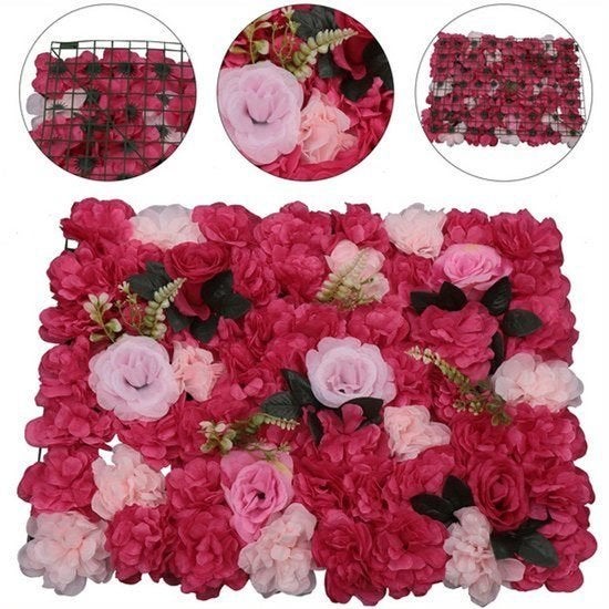 Artificial Flower Wall Panels – Kunstbloemenwand Paneel, Corvance B.V., Verzenden, Nieuw, Corvancebol@gmail.com
