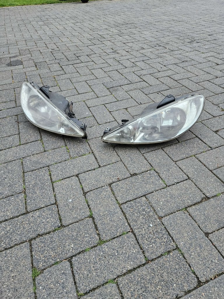 KOPLAMPEN PEUGEOT 206, Auto-onderdelen, Niet ingevuld, Gebruikt, Niet ingevuld, Ophalen of Verzenden
